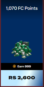 1,070 FC Points