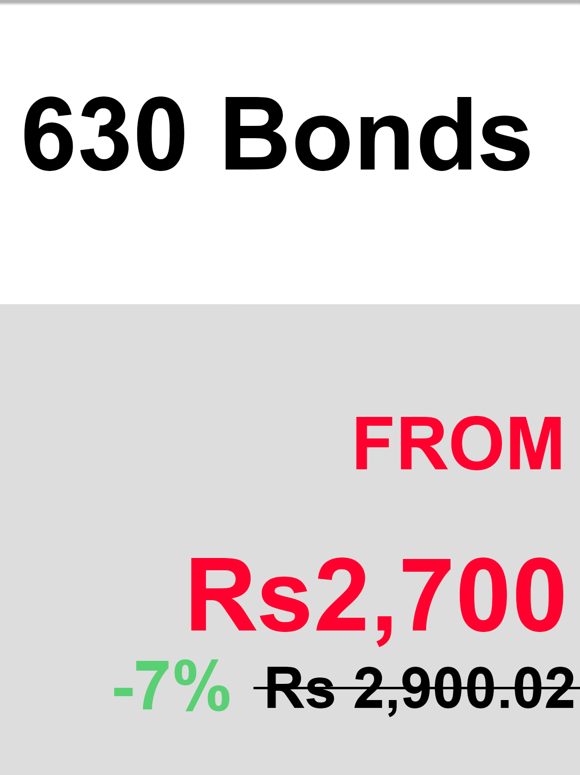 630 Bonds