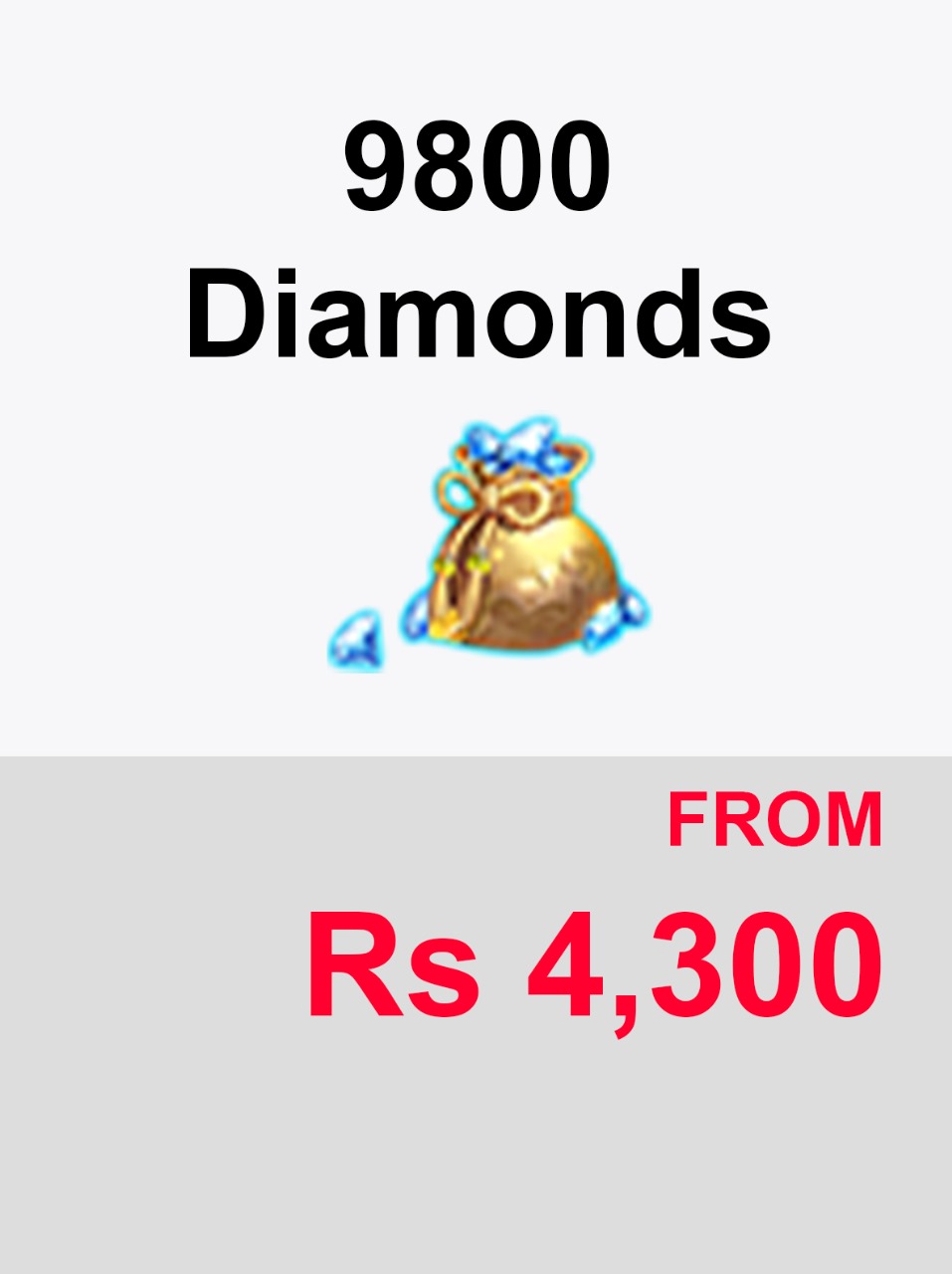 9800 Diamonds