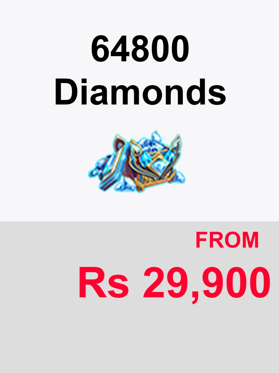 64800 Diamonds