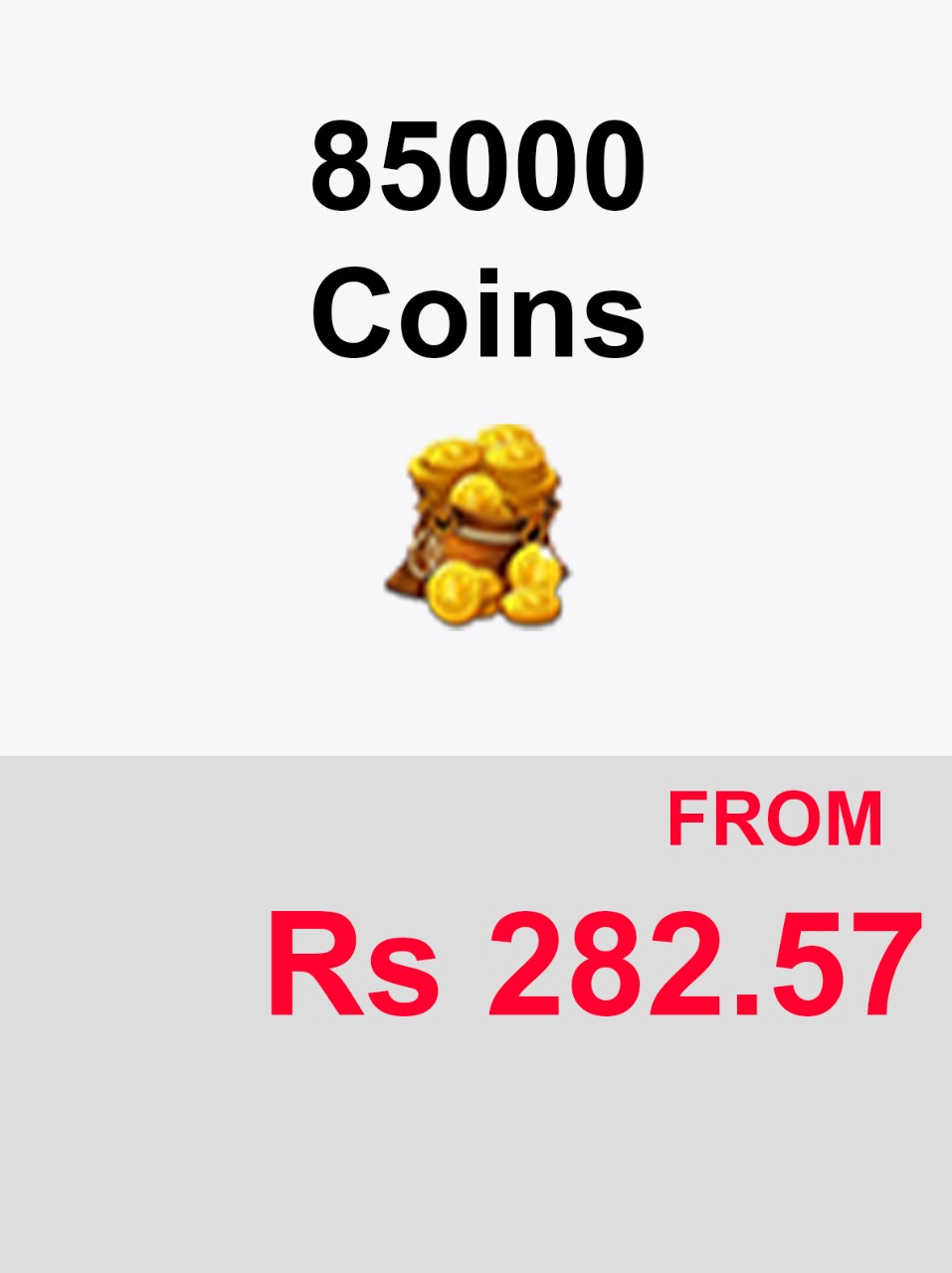 85,000 Coins